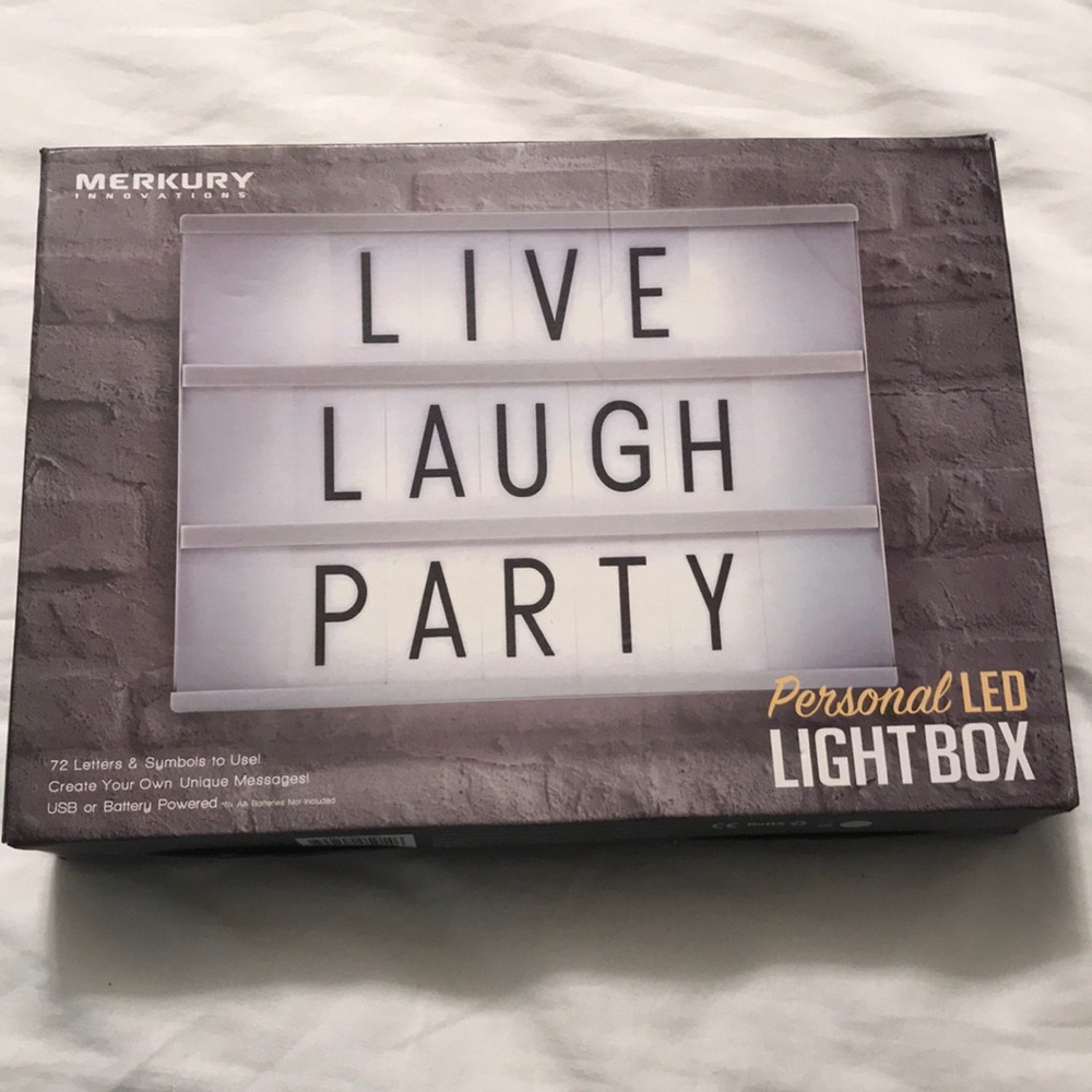 Merkury Innovations Personal LED Lightbox